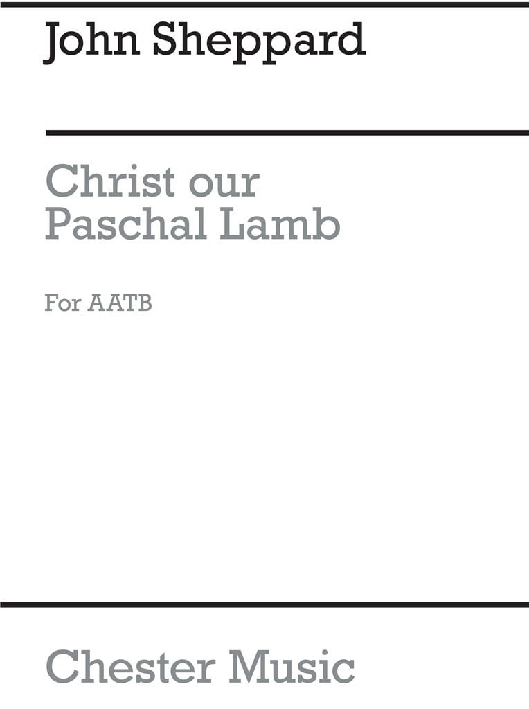 Christ Our Paschal Lamb Red. (Ed. David Wulstan)